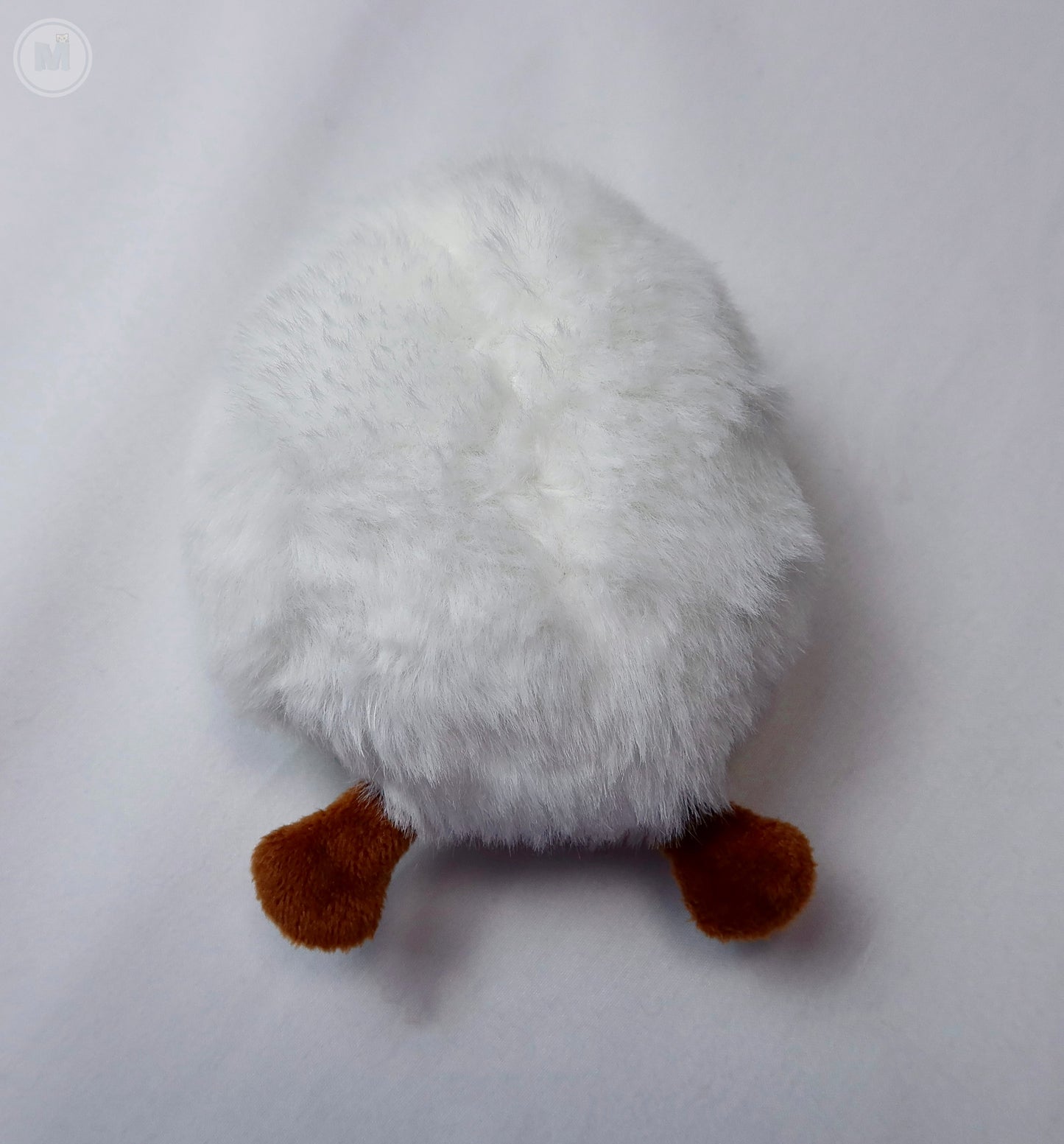 Fluffy Egg Onigiri Rattling Plush Cat Toy with Catnip