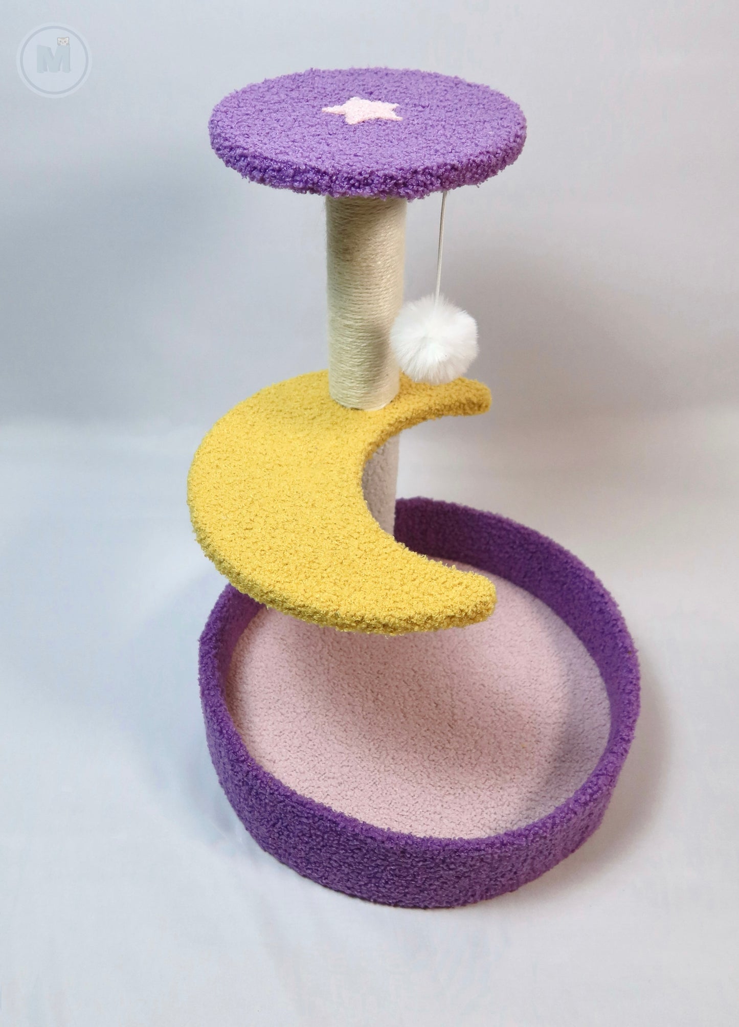 Moonlight Scratching Post, Night Sky Theme Cat Scratcher