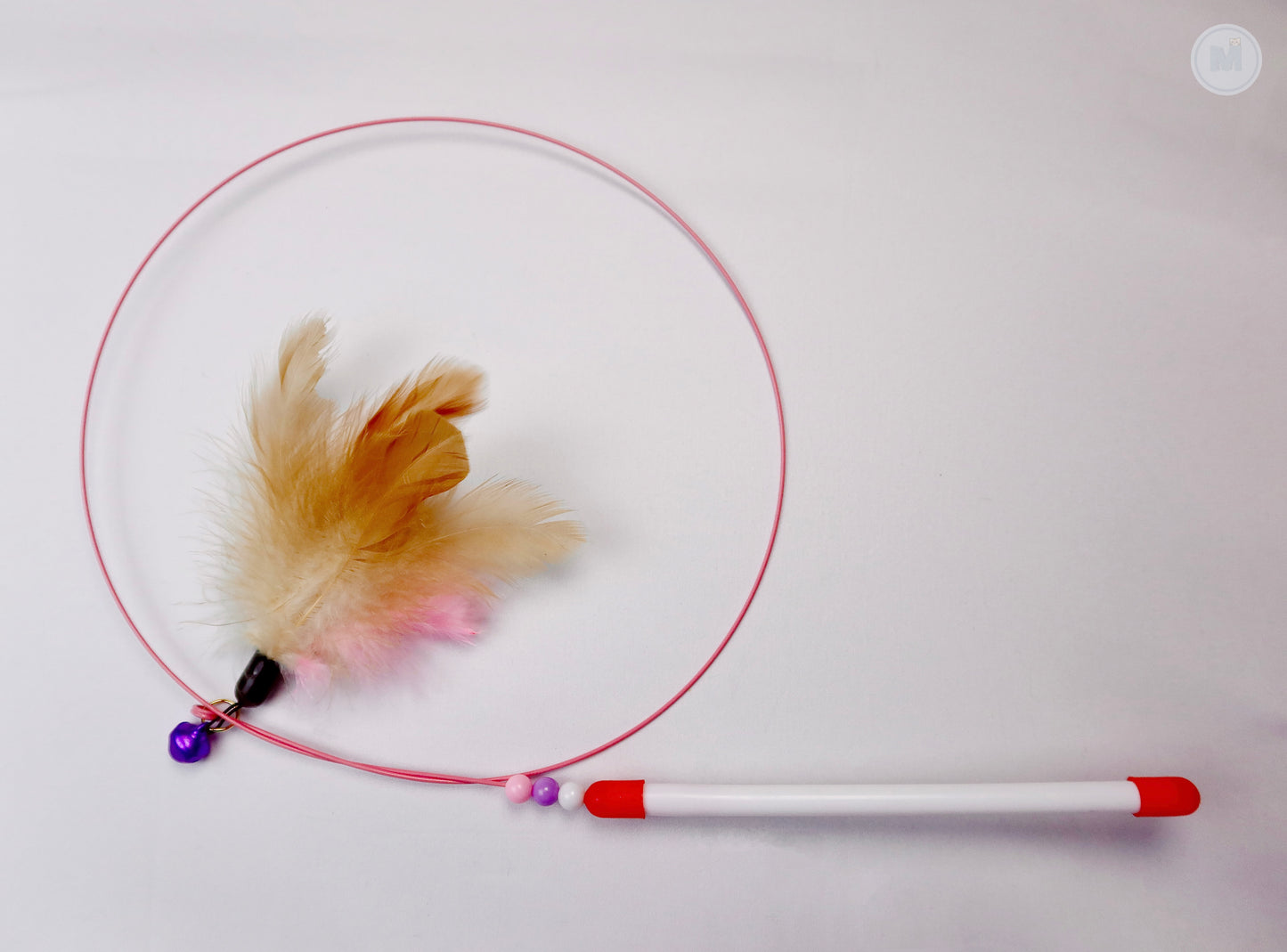Feather Teaser Wand Cat Toy