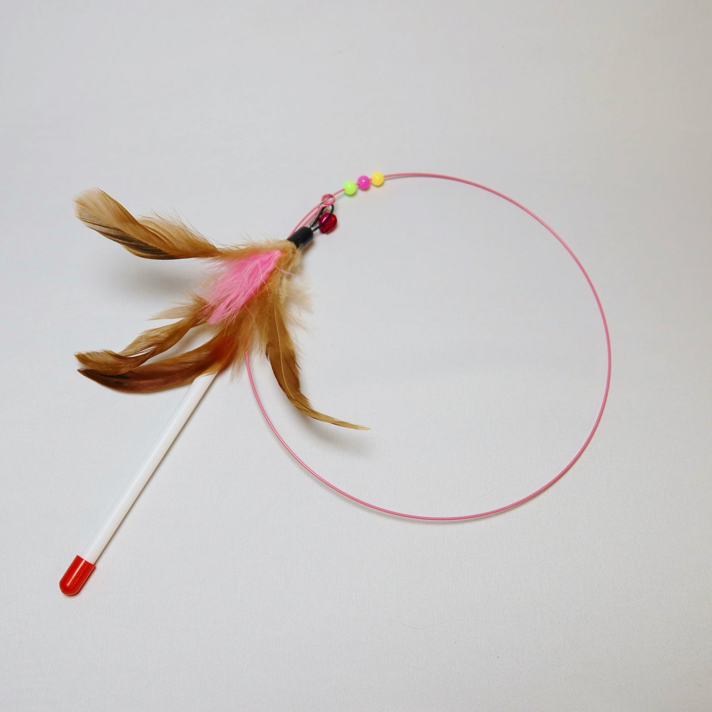 Feather Teaser Wand Cat Toy