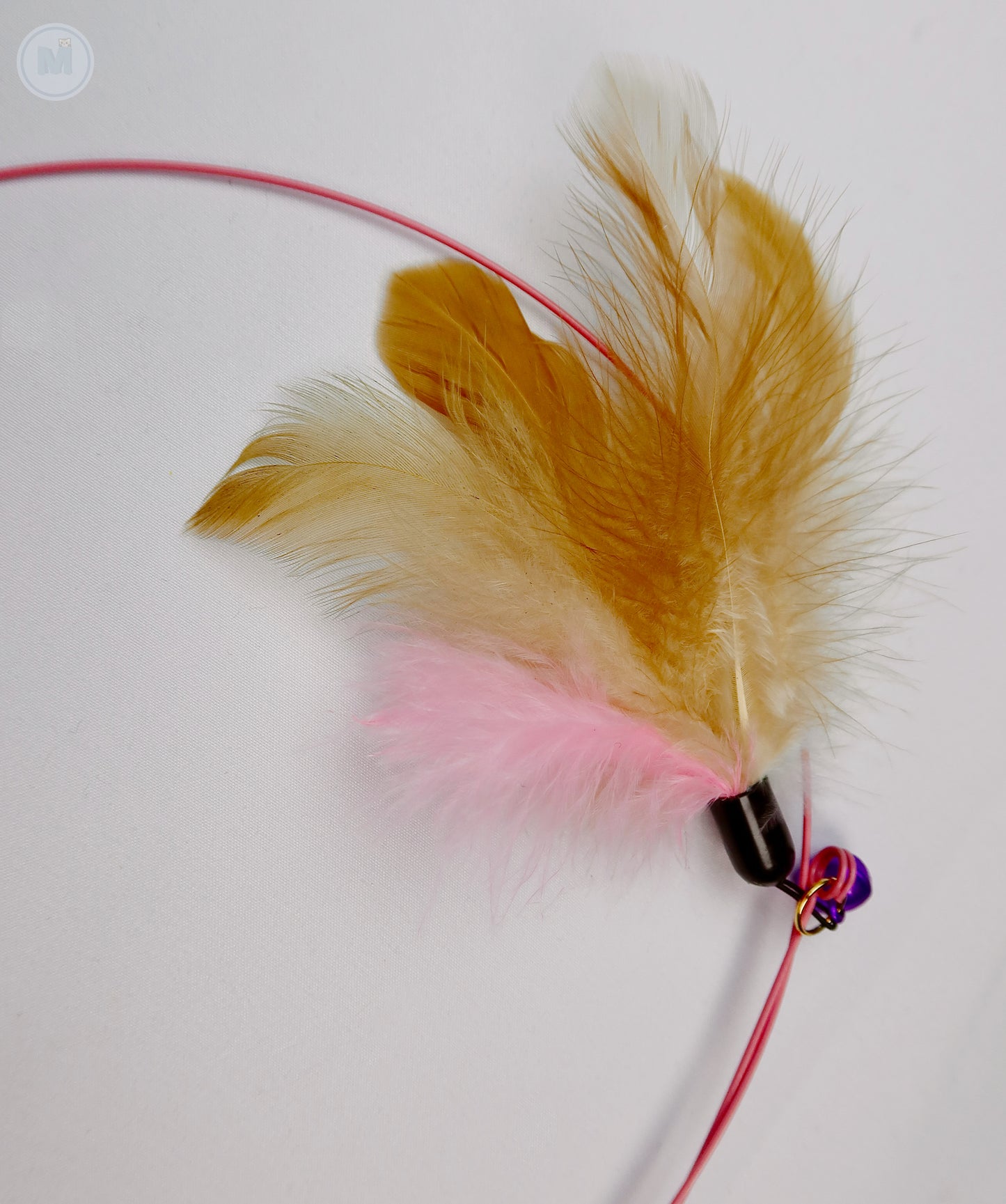 Feather Teaser Wand Cat Toy