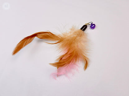 Feather Teaser Wand Cat Toy